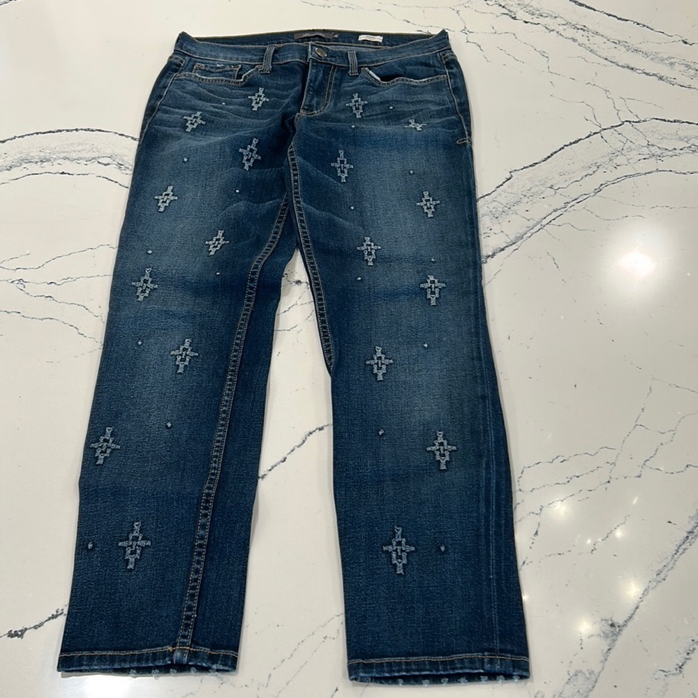 Level 99 Sienna Tomboy Jean with Thread Detail sz.25